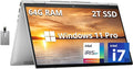 Iris , Pro, i7-1260p, , Bluetooth, x360 15.6" , 64GB Backlit Envy Card Graphics, Silver, Core Win 11 2TB Wi-Fi, Webcam, 2-in-1 32GB Xe Intel Laptop, Intel Touchscreen