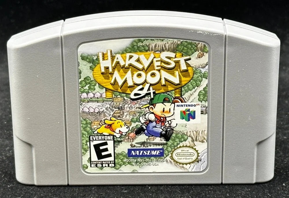 Nintendo Cassette Genuine - Moon Only Harvest N64 64 64
