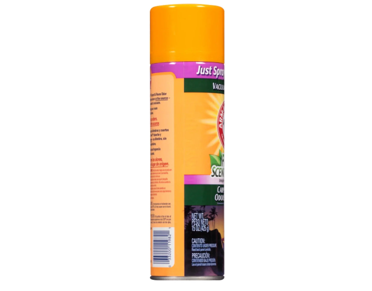 Hammer 5 & Free Foam, Mist Pack - Arm Fresh 15 Scent, Eliminator Scentsations Island Carpet Vacuum Room & Odor Ounce
