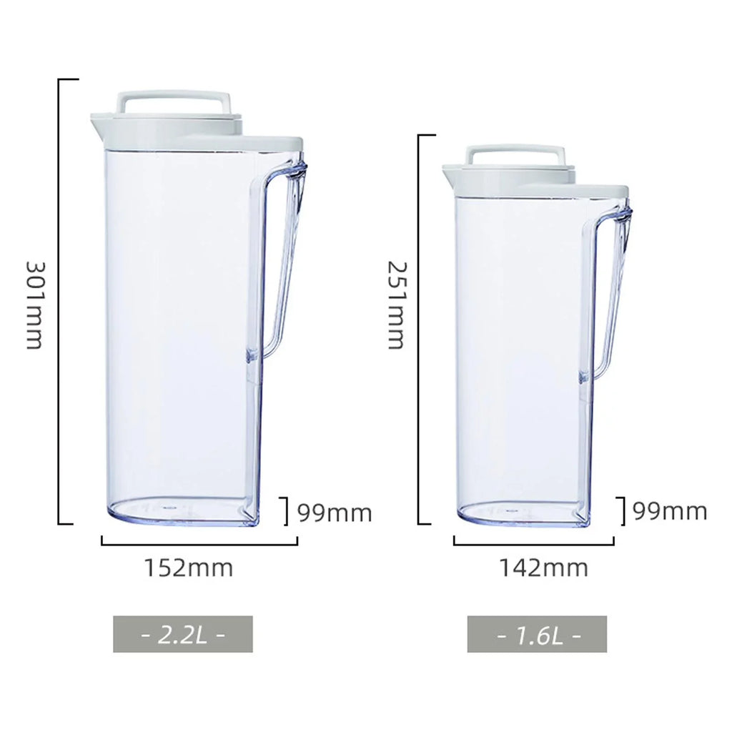 2200ML Screw Pitcher Lemonade Heat Beverage Cold Kettle & Moisture Defensive Lid Dispenser
