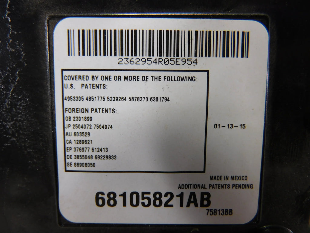 Ram Console Overhead 1500 Roof 13-15 Dodge (Good) Pre-Owned Mounted