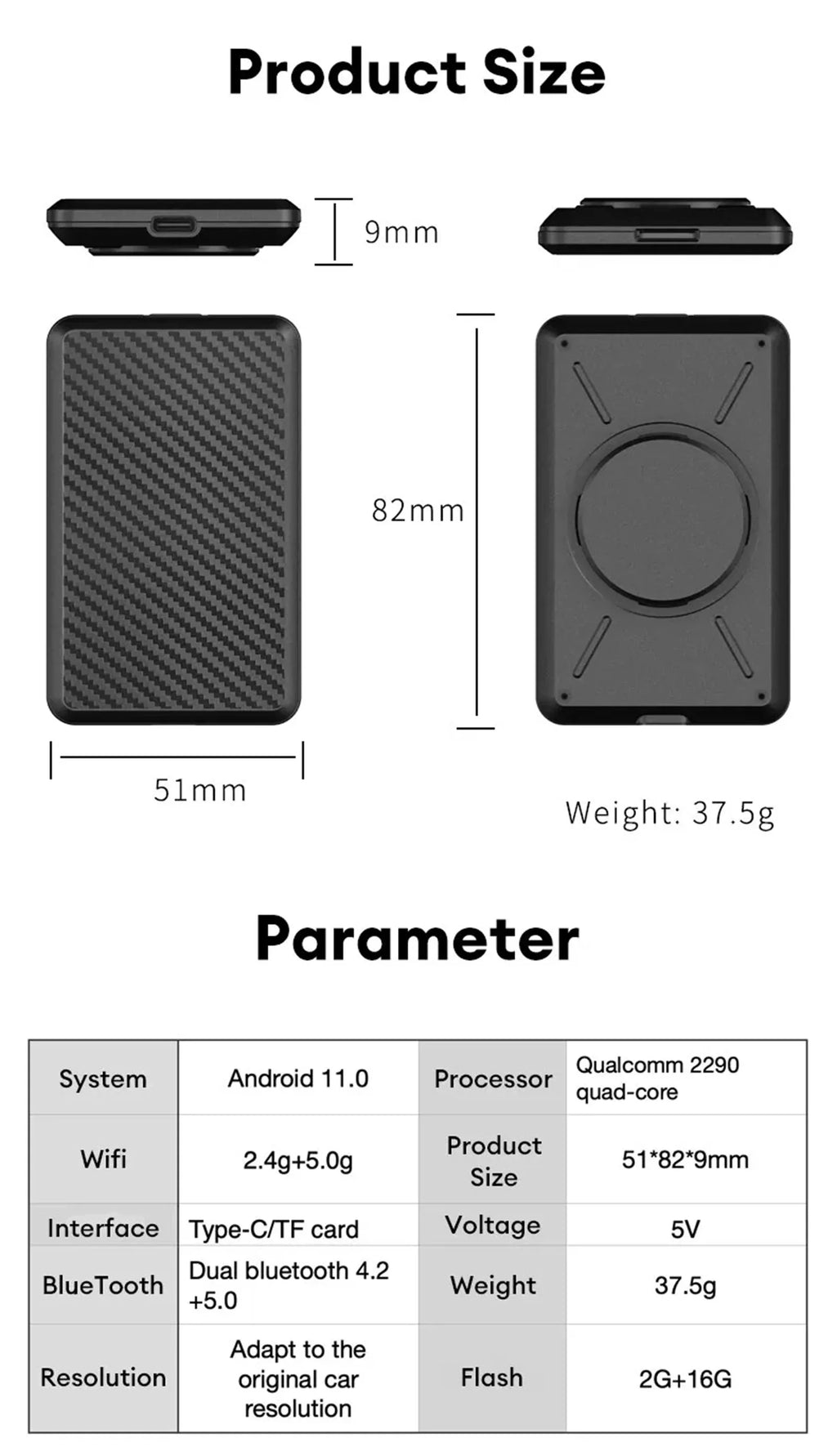 CarPlay 11 Wireless Masslatie Fit Dongle System Box Netflix Youtube Wired Mini Wifi Audi/Toyota//Golf/Mercedes/Subaru for Android to