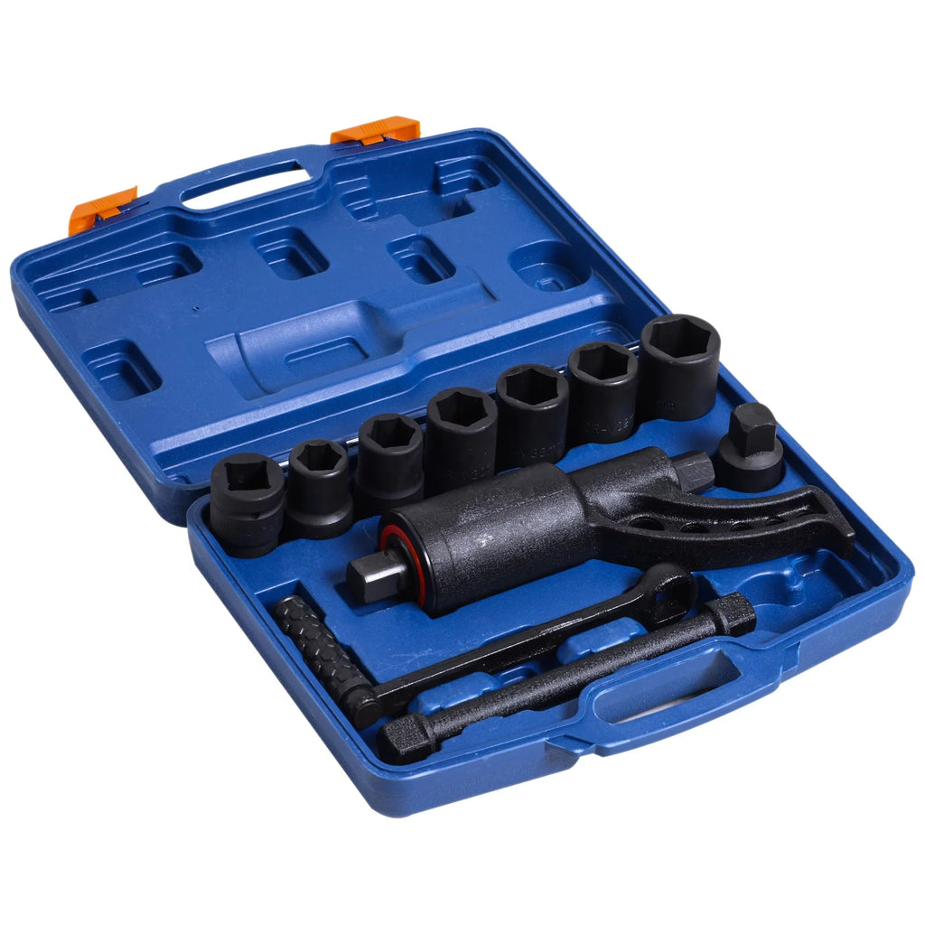 Socket Torque Labor W/7 Lug Nut Multiplier Set Cr-V Wrench Saving