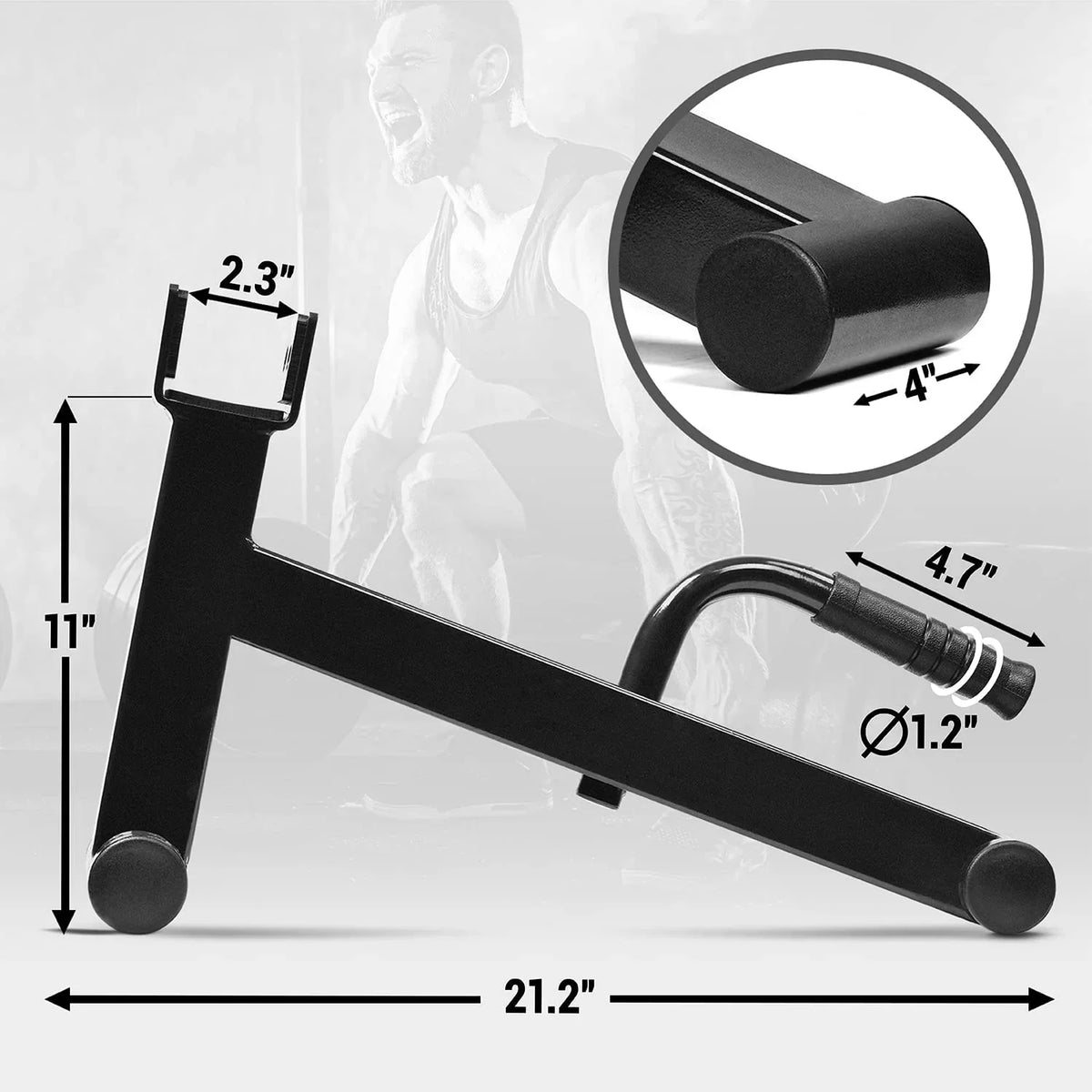 Bar Steel Deadlift Jack, Single Yes4All Mini