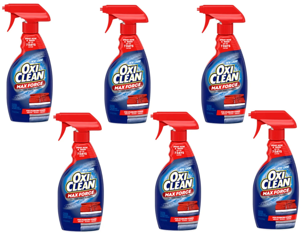 Remover Force OxiClean Laundry oz fl Stain Pack Max Spray, 12 6 of -