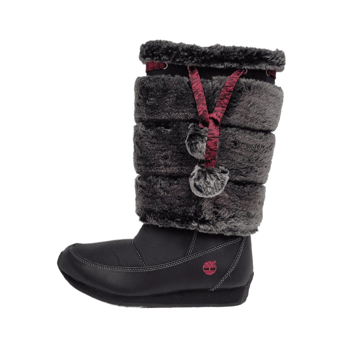 Medium size Black Preschool Fur Tall Youth Boot Timberland 59794 2.5 Winterberry