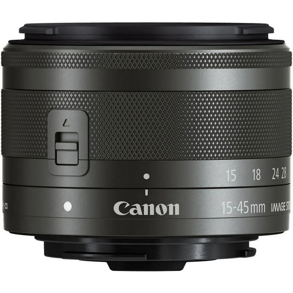 (Graphite) - Lens -M DealExpo 15-45mm Canon Advanced f/3.5-6.3 Bundle