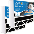 Comparable Air by . Fits 2 201 to 700 5 Odor Pack with Eliminator 8 Filter 20x25x6 Carbon & Aprilaire Filter