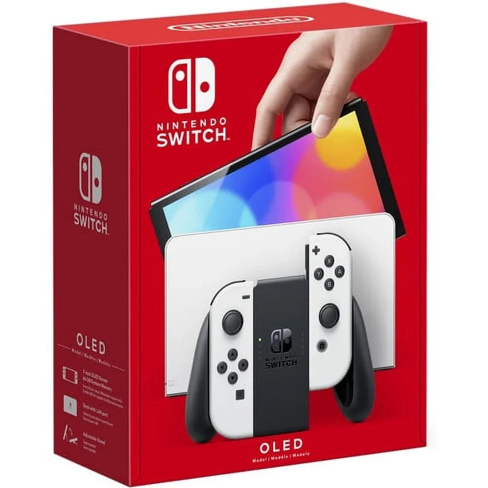 Game Nintendo with Switch Deluxe White Kart Mario 8