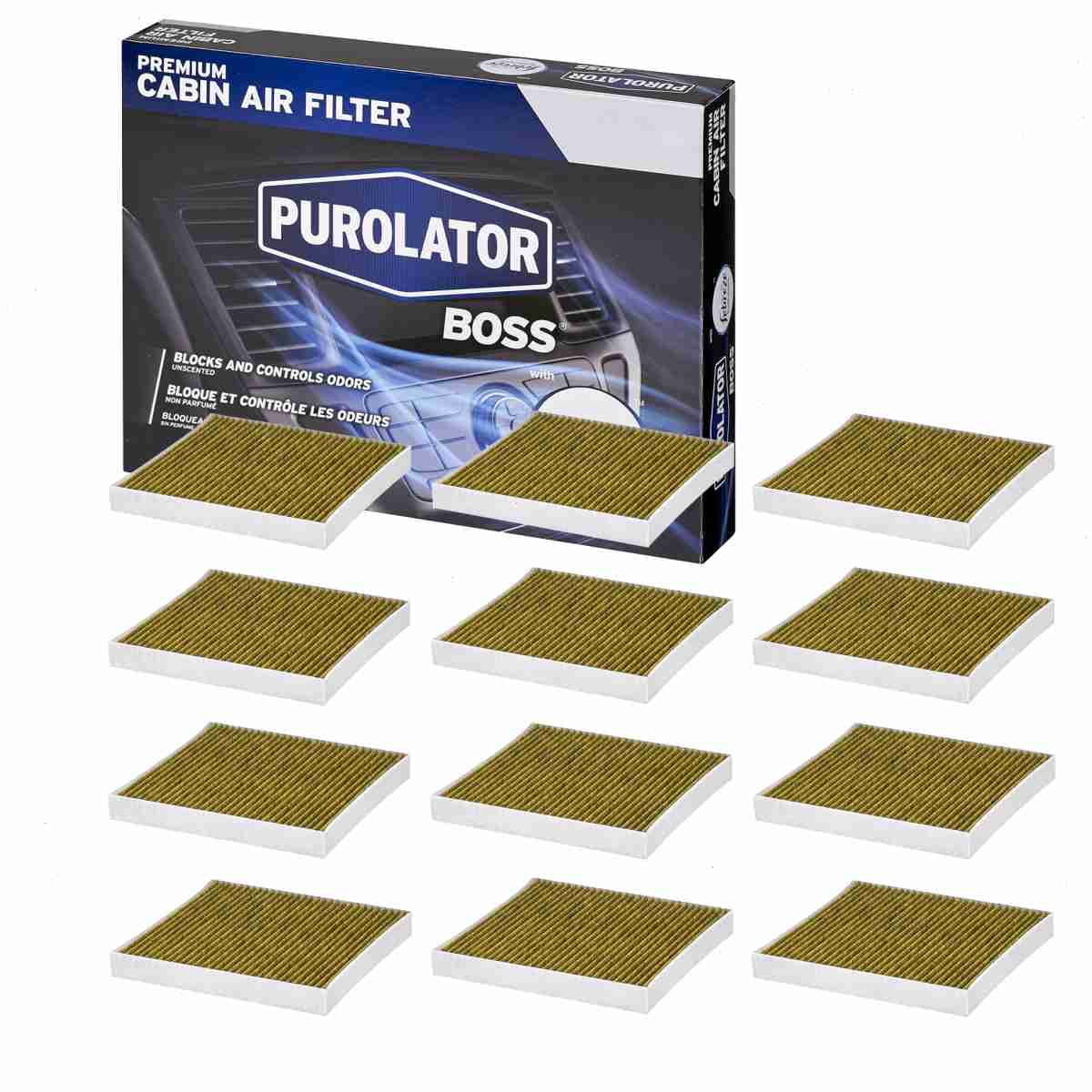 pc Cabin 842 1500, Conditioning 2007-2018 Vent Filters Air for Purolator 12 Ventilation 2013-2018 Filters PBC25869 Fits select: Heating Air