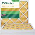 Filterbuy Air Filters 11 (5-Pack) Furnace Pleated 20x20x1