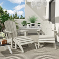 '- Conversation Outdoor Sand Laguna Set All Climatic Polytrends Chair (4-Piece) Patio Poly Adirondack
