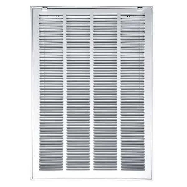 20 Grille White X , , 1pack , ZoroSelect Steel Air 14 4JRT5 Filtered Return