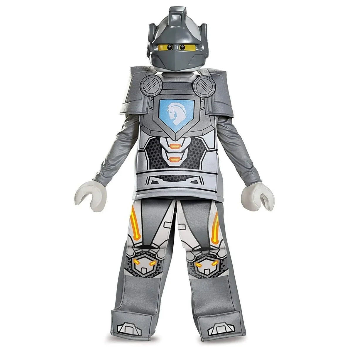 Mask Disguise Detachable 4/6 Lance Costume Boys Prestige Pants Lego Nexo size Knights Shoulders S