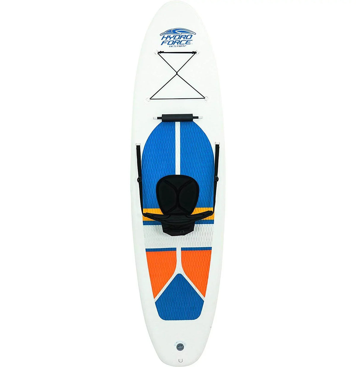 Stand Up Paddle Hydro-Force 10' White Bestway Inflatable Cap (2 Board Pack)