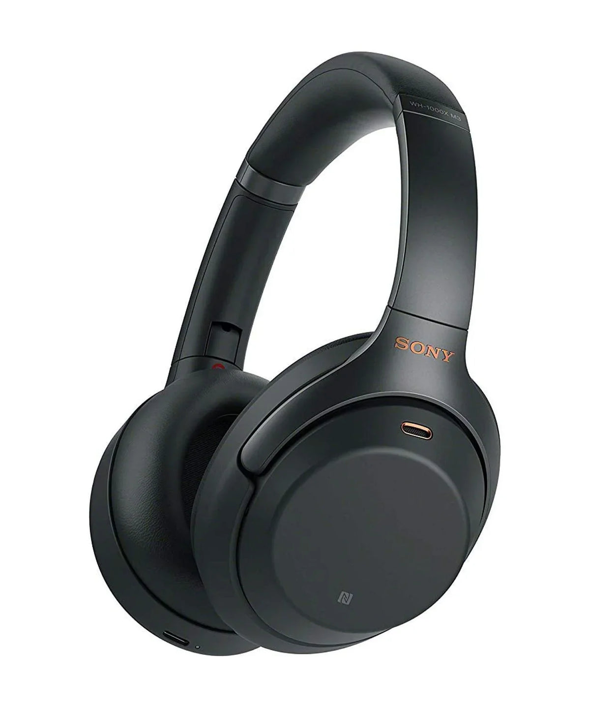 WH1000XM3 Cancelling Restored Sony (Refurbished) Noise Headphones, Black Wireless Over the Ear Bluetooth