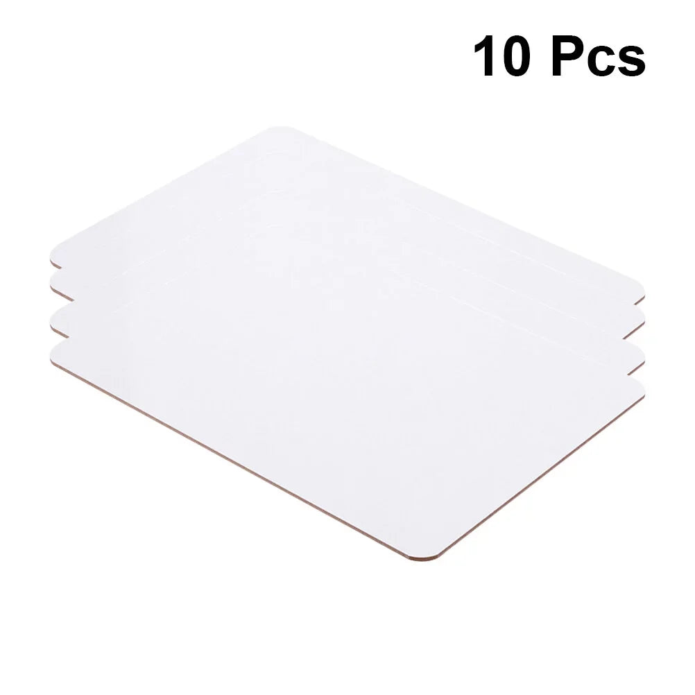 9X12 Kids Sided Mini Classroom Students Board Lapboards Lap Small White Dry Pack Double Erase Student Boards
