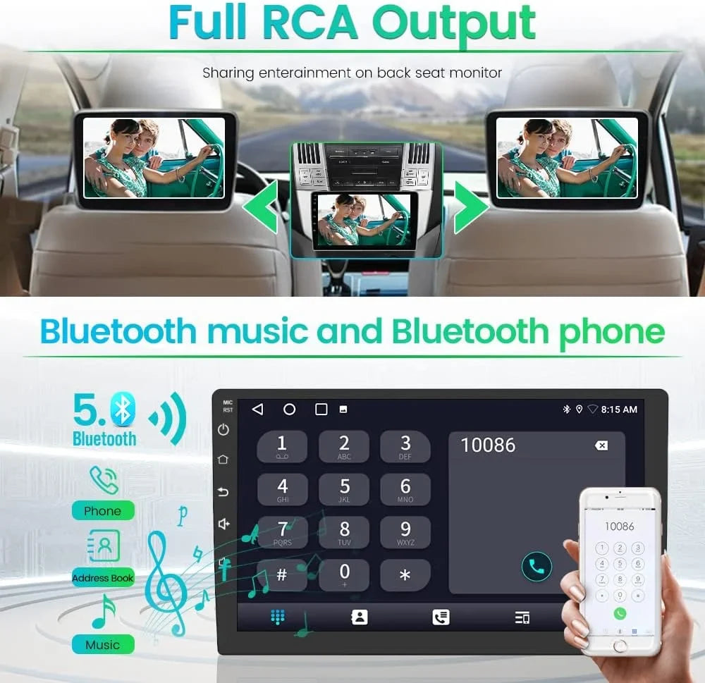 Stereo /Wired 12 2003-2009,Android Car Radio Lexus + with Support for Car //WiFi/, Android 32GB Carplay RX350 Toyota RX300 RX330 Auto 2GB Harrier Lexus RX400H