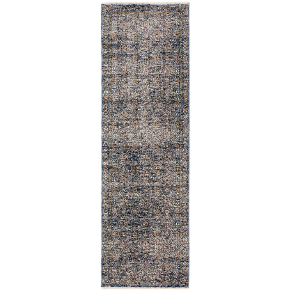 2'3" Yarra Dalyn 7'10" YA6 Navy Rug x Rugs Runner