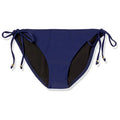 Shoshanna Navy, -P Beading Size Women’s Bikini String Bottom, Bahamas Clean