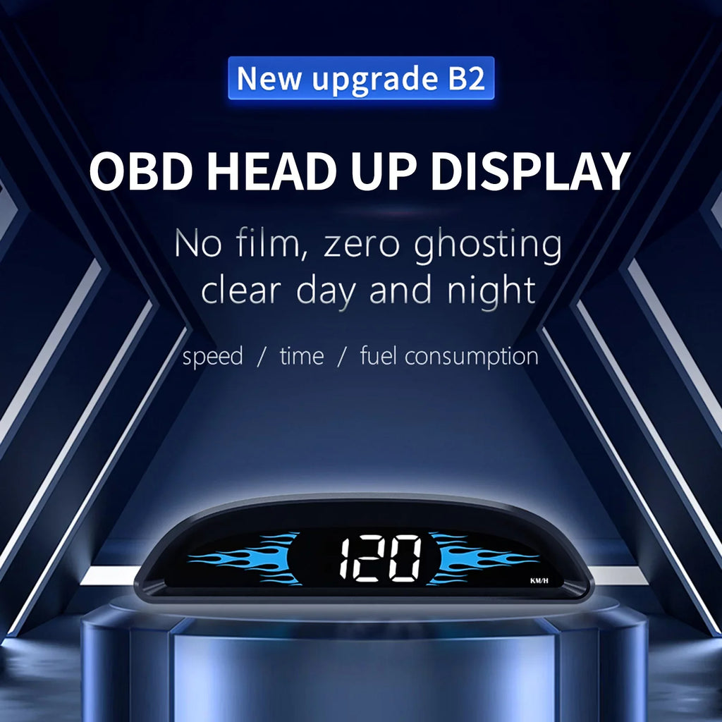 Detector Driving Diagnostic for Precise Data Speedometer Head-Up Multi-Function Display, Car Apexeon