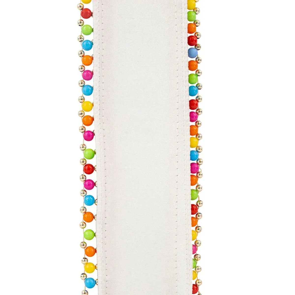 '- Yards 5 2-1/2 Ribbon 93923W-030-40D, Ribbon, White, Reliant Inch,