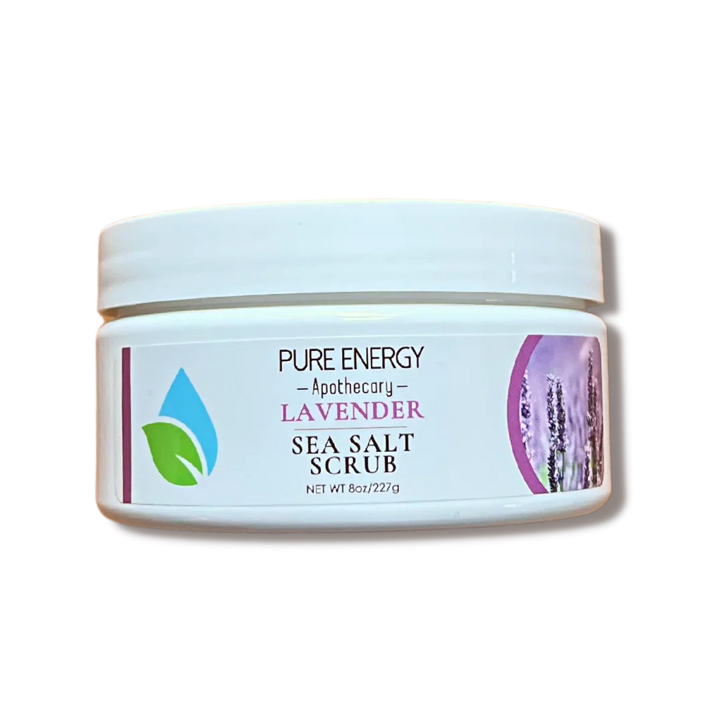 Apothecary Energy Salt Sea Lavender oz. Scrub Pure 8