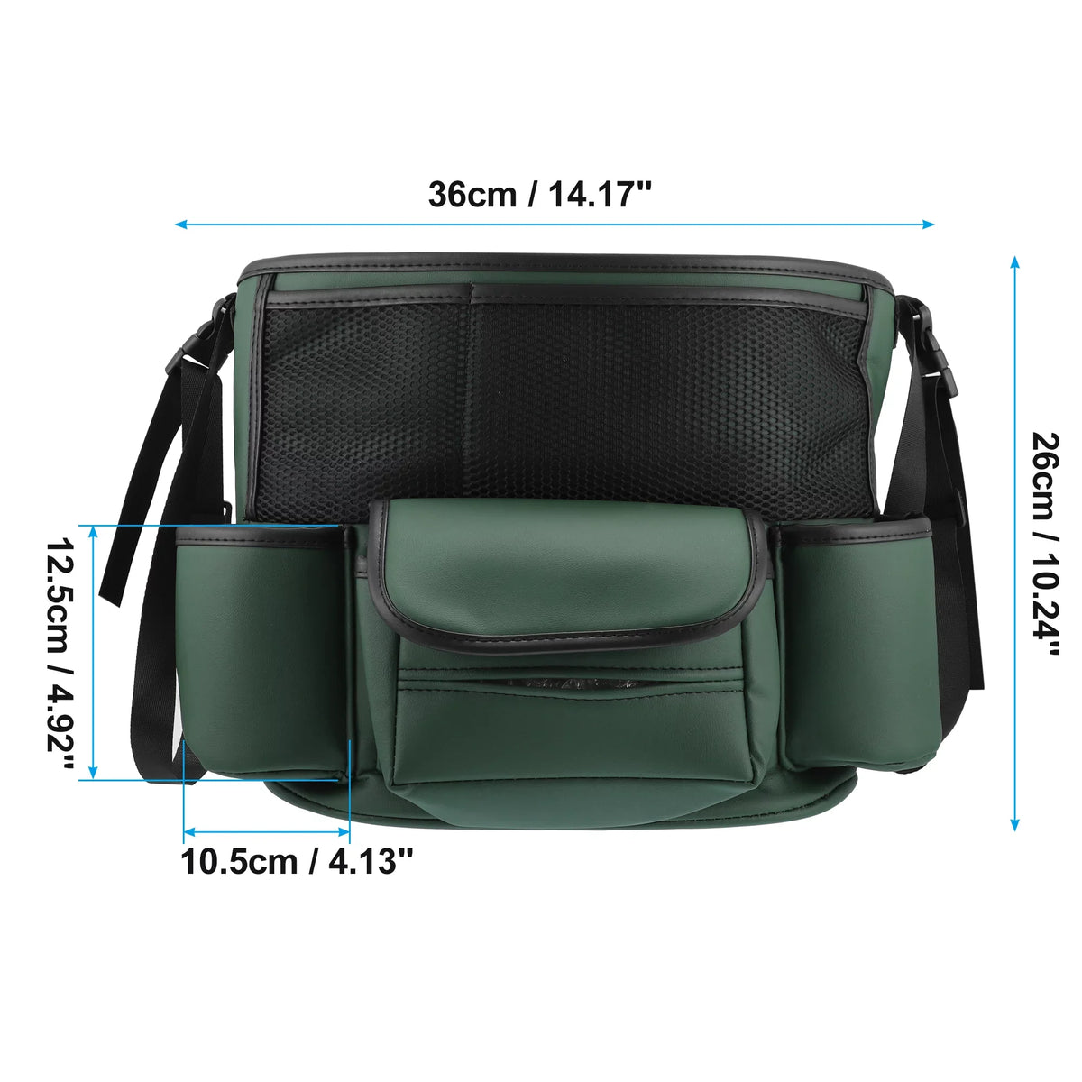 Green Bargains Capacity Seat Army Car for Large 36x26x18cm Purse Unique Car Pockets Organizer Storage Backseat Multi
