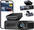 Single Cars, Parking Dash Dashcam,Night Front and Front 4K Dash Duo Wi-Fi,1.5” Rear, Camera Built-in Cam Mini Control,24H 2K/1080P Car for Dual Camera, Mode,G-Sensor,P1 Display Pelsee Vision,Voice