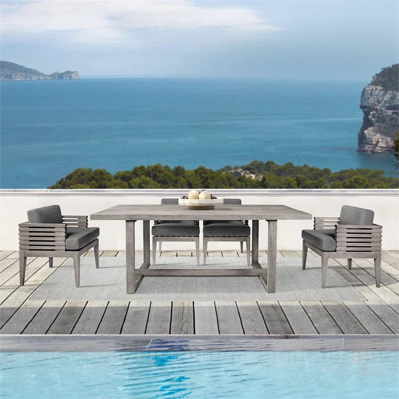 in Edge Eucalyptus Outdoor Set 5 Glendora Piece Rope Island and Dining Live