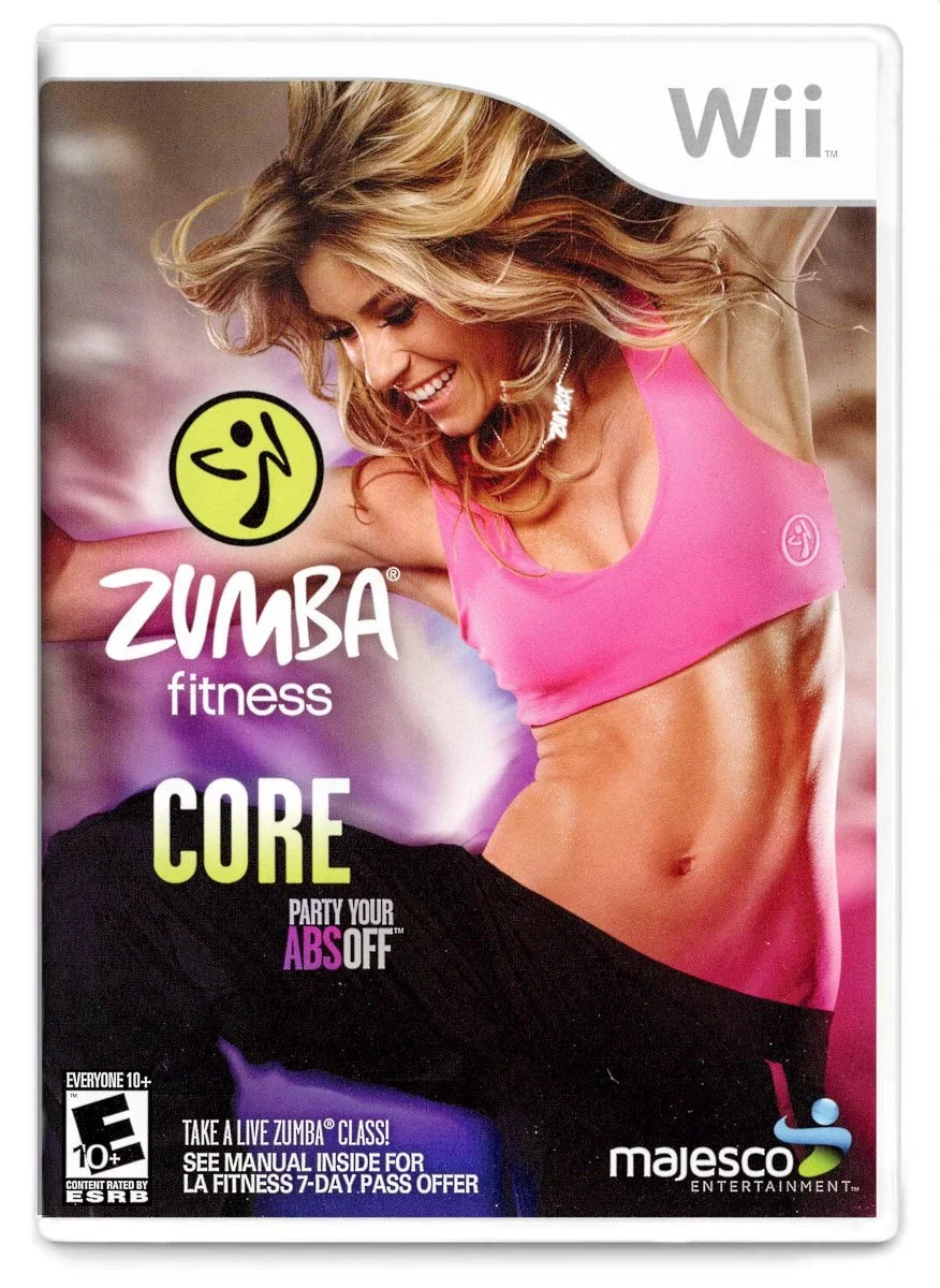 Fitness Core -Nintendo Wii Zumba Pre-Owned