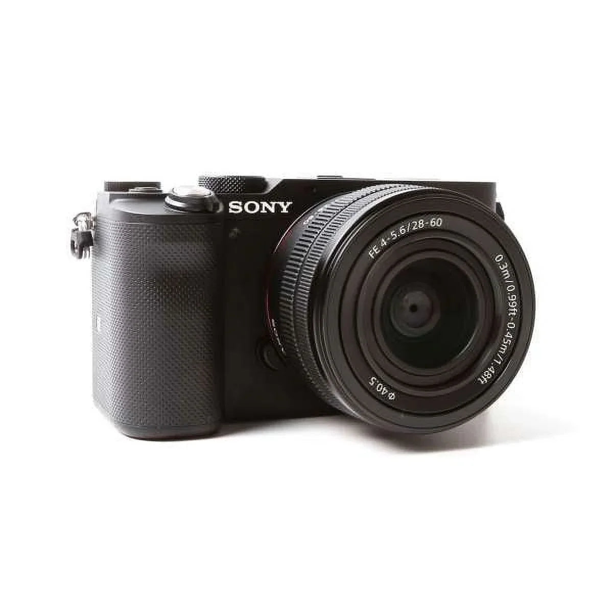 (Black) + with 28-60mm Bundle Alpha Lens Sony Camera + Flash 64GB Mirrorless a7C