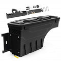 Tacoma Bed Side Truck Fit for Box Black Toyota 2005-2020 Toolbox Left Driver Storage PIT66