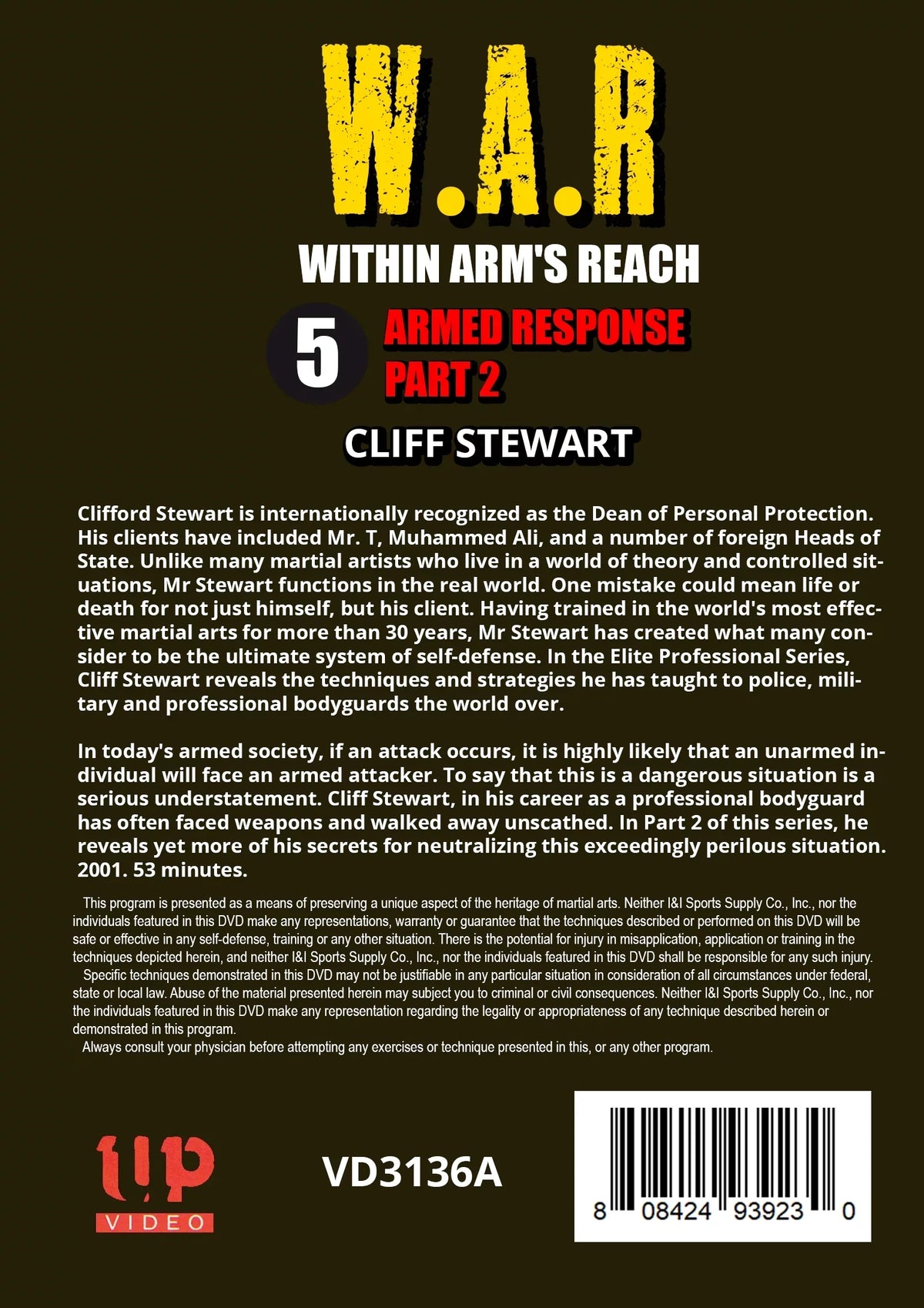 secrets W.A.R. Armed Cliff Stewart neutralizing Within Reach Arms Response 5
