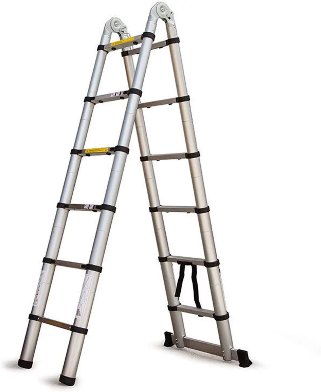 A-Frame Aluminum Folding Extension Portable Dayplus 12.5FT/3.8M Ladder Multi-Purpose Telescoping Ladder