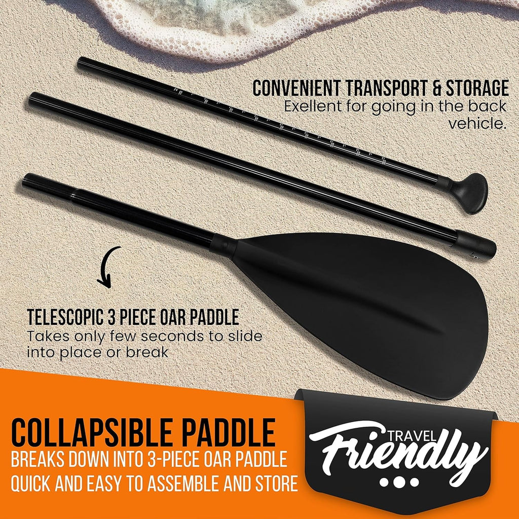 '-Flow Adjusable Paddle Up SLB105 Oar - Paddle-Board Sand For Waer Paddle-Board Waer Sand Up Inflaable Adjusable Paddle -