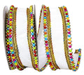 '- Yards 5 2-1/2 Ribbon 93923W-030-40D, Ribbon, White, Reliant Inch,