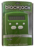 Handheld Radica Jack Black Game Pocket Blackjack Electronic Sized