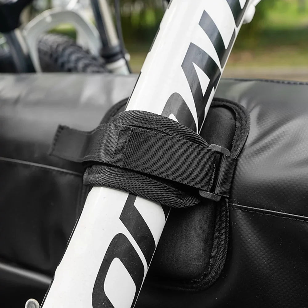 Adventures Carry Bikes Tailgate Roading for Pad Strap Bike with Truck Perfect Protection Pad Pickup Securely Your Tailgate Fixing and Off