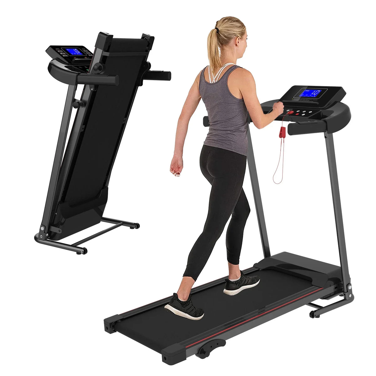 2.5HP Multi-function Electric with Treadmill Gym 250 Motor Treadmill for Home Capacity Foldable