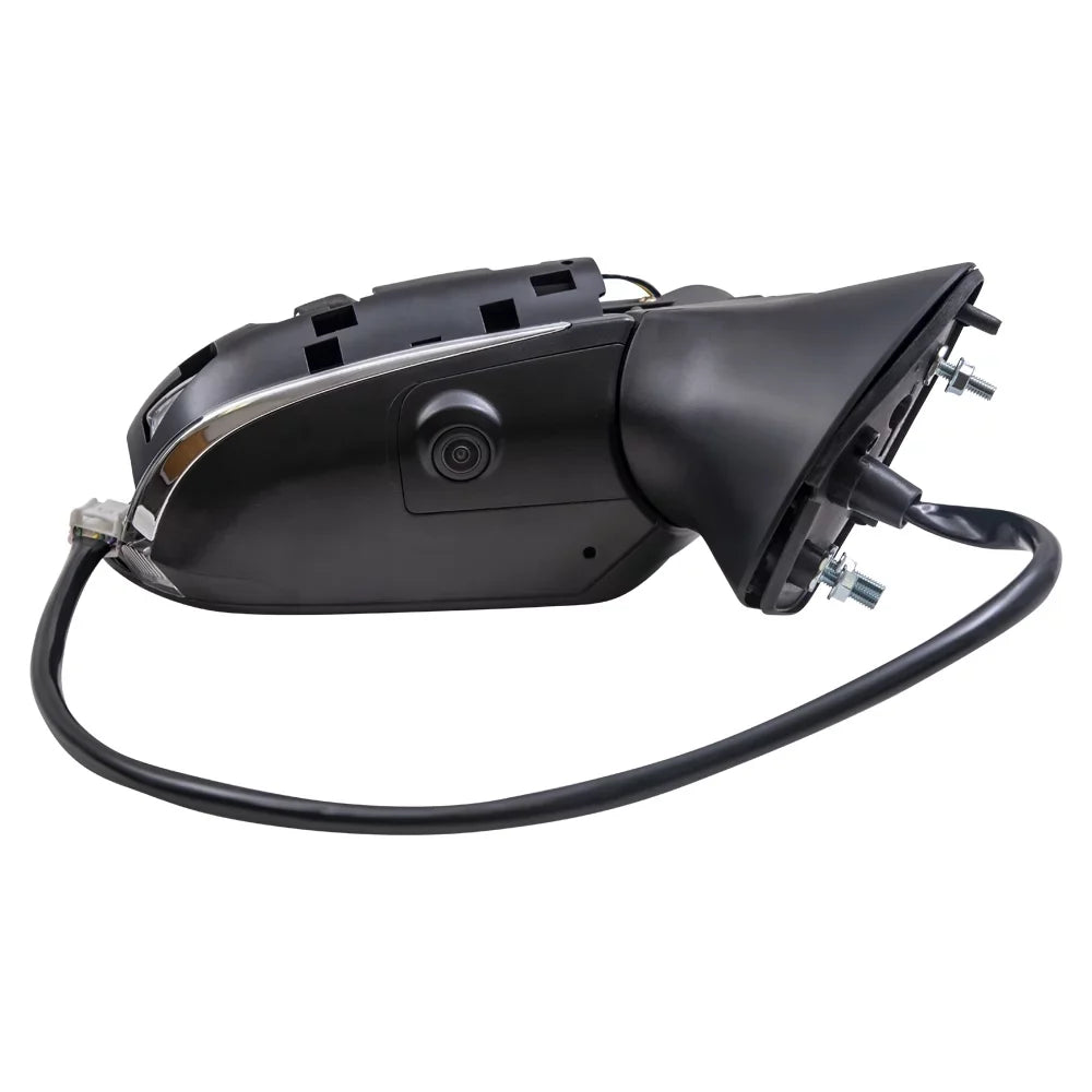 Passenger America Right Aftermarket Power Toyota Brock Camera Black Match Replacement With Paint North With Camry Built To Heat-Signal- 2018-2020 Fits Mirror
