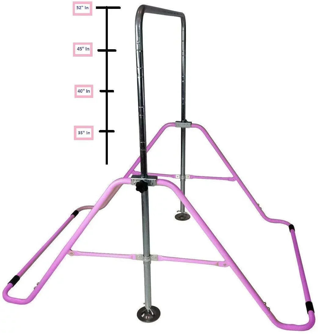 Bar Progymnastics Monkey Gymnastics Kip Bar, Training, Climbing Bar, Jungle Pink Junior Bar Horizontal Gym Tower