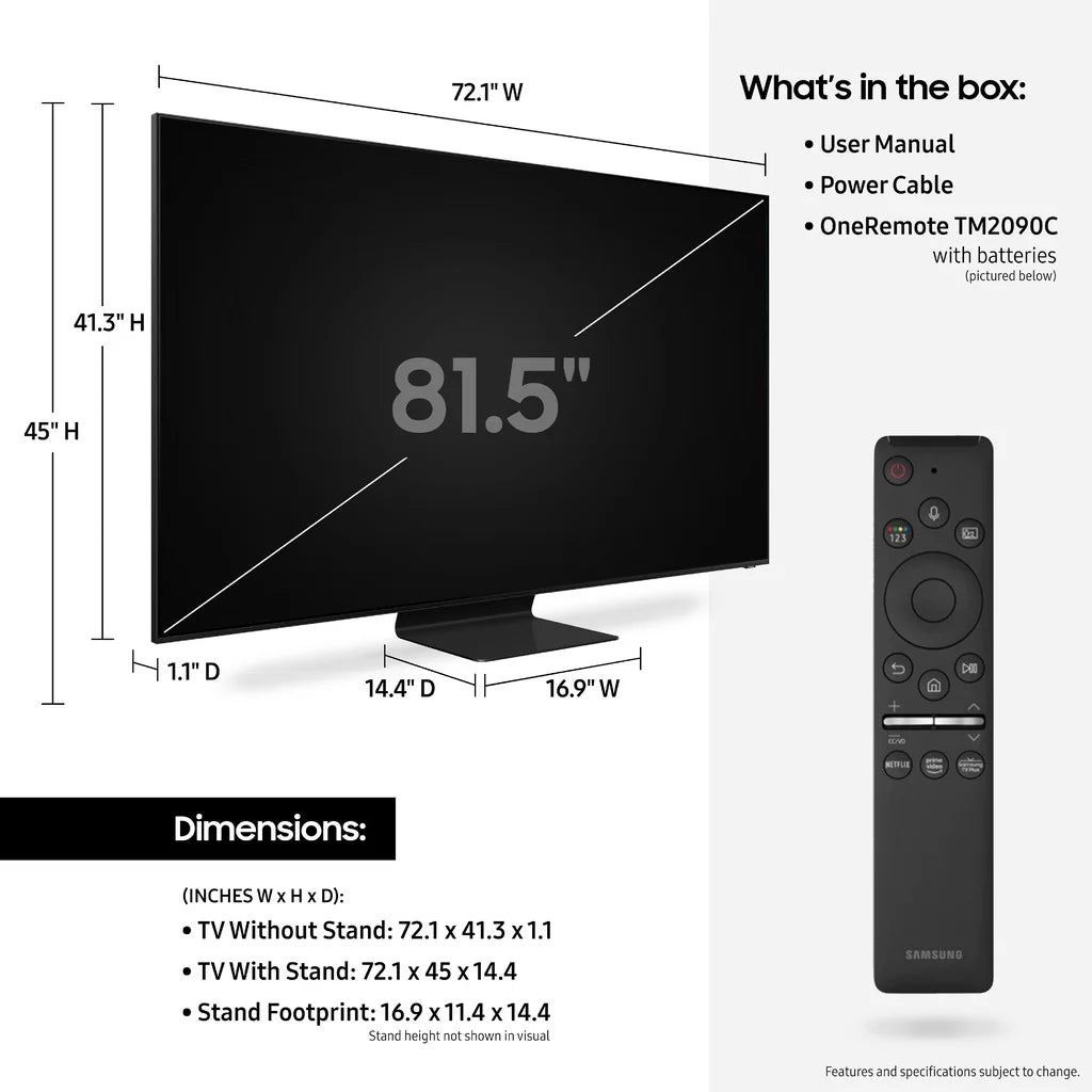 82” (4320P) Ultra 2020 Smart Class QN82Q800T 8K
