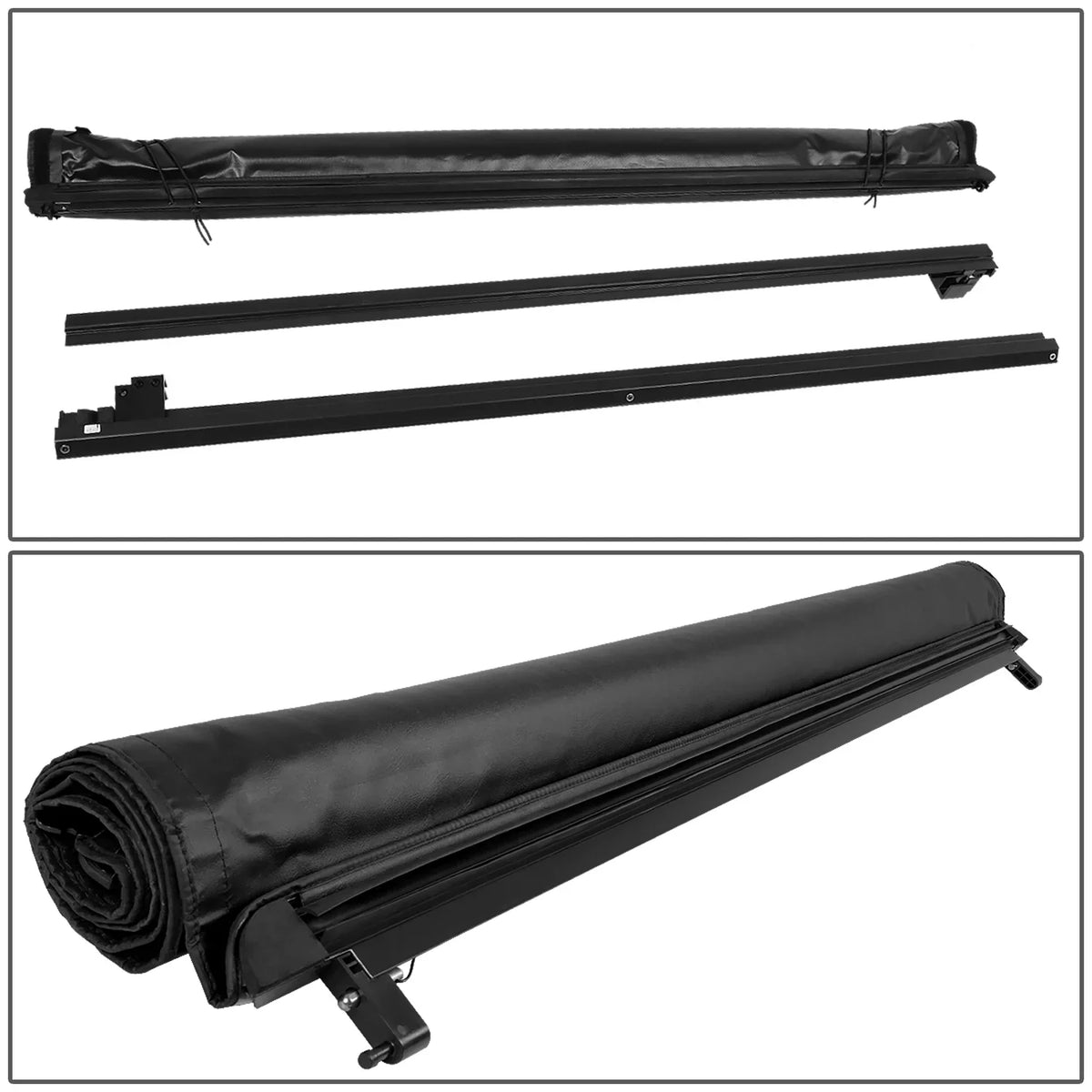 2019 Matte For Vinyl Black 2021 --090 to Roll-up Bed 20 Ford Motoring 5Ft Tonneau Shield Truck Top Ranger Soft Short