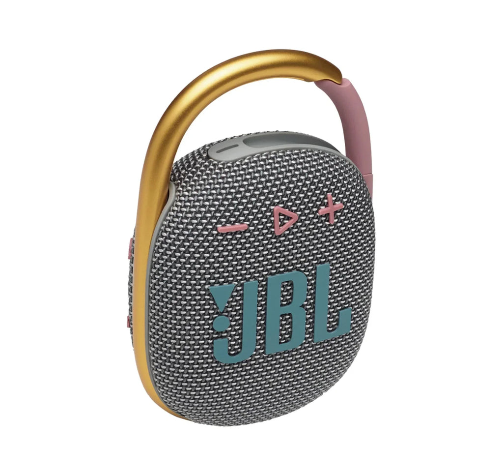 New) Gray 4 Clip Pre-Owned (Like Portable Bluetooth Speaker