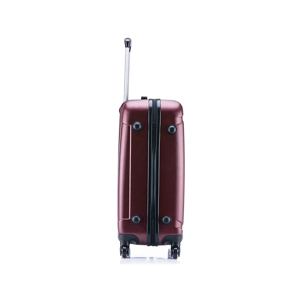Spinner InUSA Wine Plastic 4-Wheel Luggage Pilot Large (IUPIL00L-)