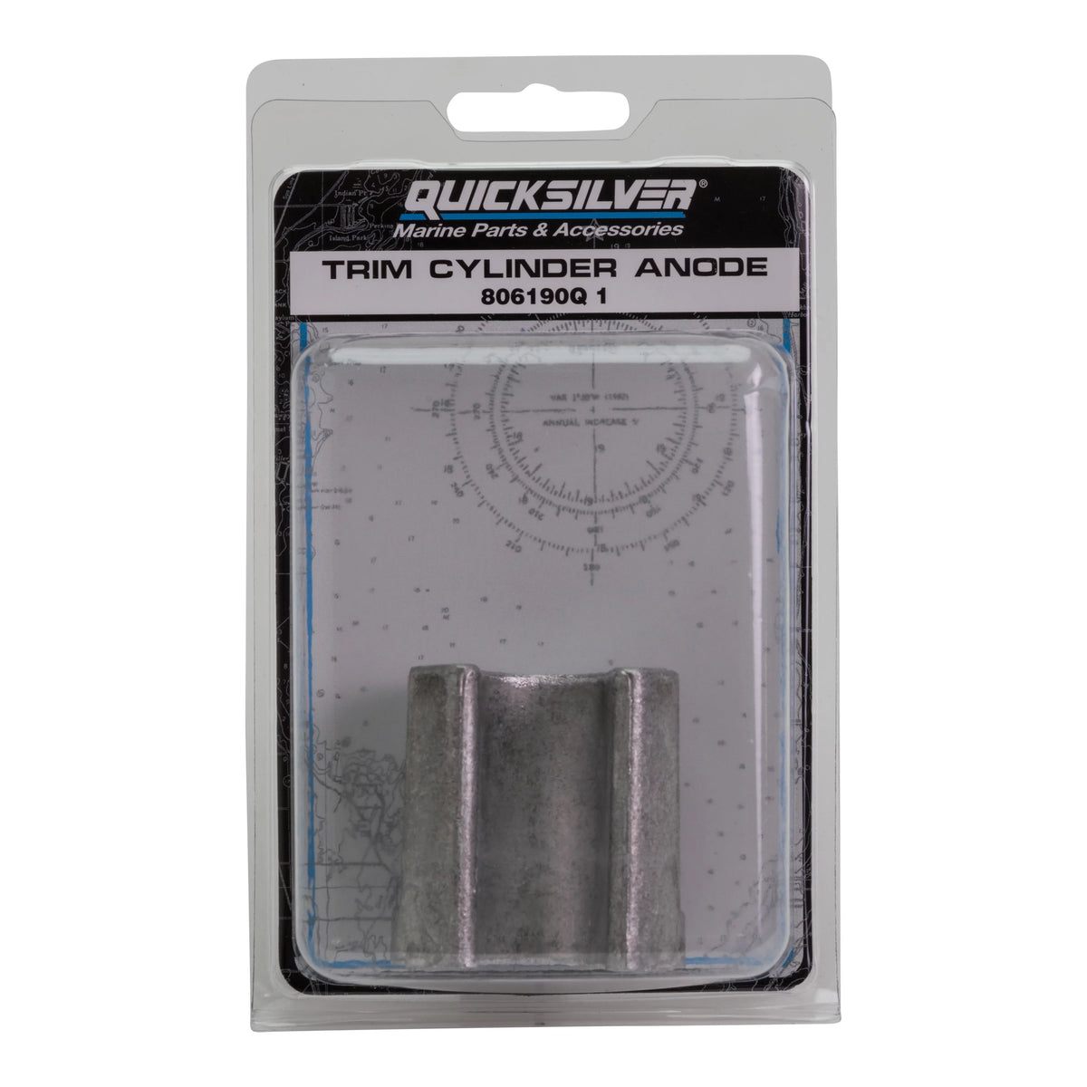 Aluminum Anode 806190Q 1 Kit Trim Cylinder Quicksilver