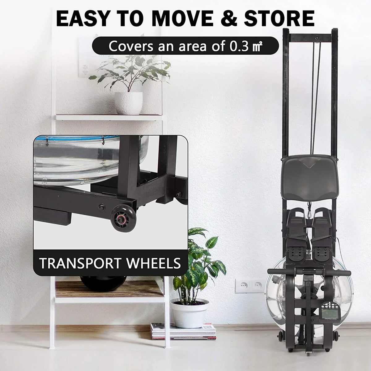 Moitor Resistace Body For With Exercise Gym Home Idoor Adjustable Traiig Whole Rower Moisture Equipmet Machie Rowig Moisture