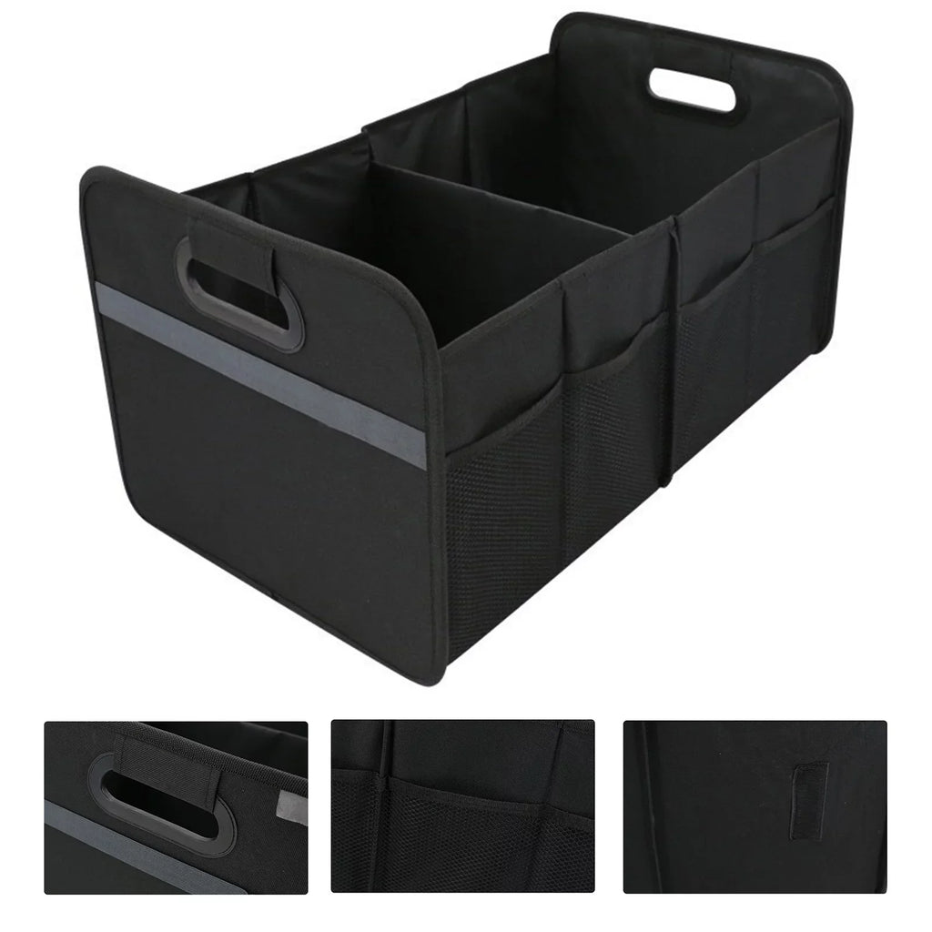 Automotive Box Organizer Trunk Organizer Trunk Folding Box 55L Oxford Storage Cargo Andoer Storage Cloth Car Car Car