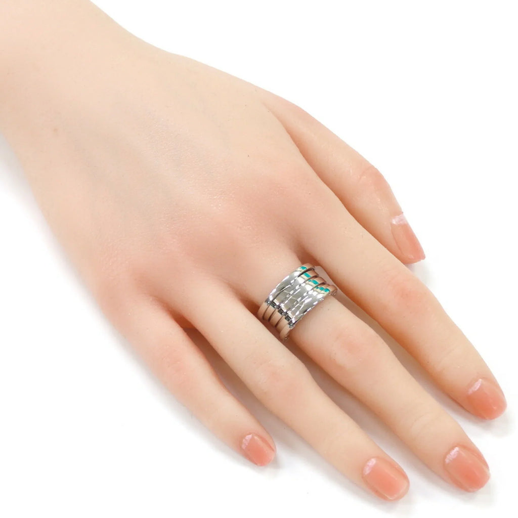(Like Bvlgari One 4 18K No. B-Zero B-zero.1 BRJ10000000119403 Band 12 Ladies New) Pre-Owned Ring